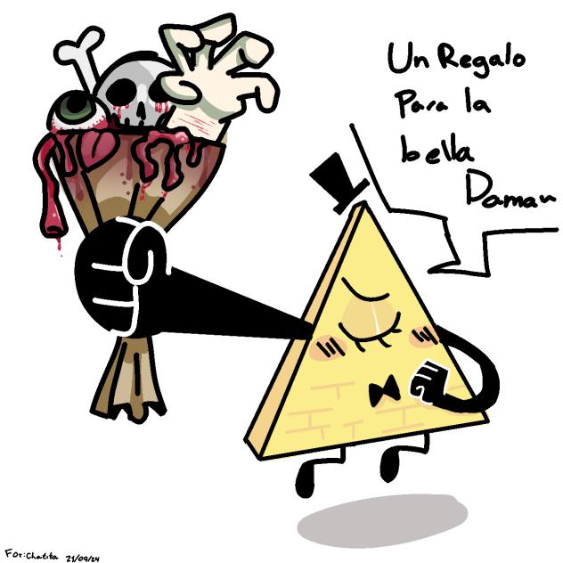 Bill Cipher (Gift for my friend❤️)