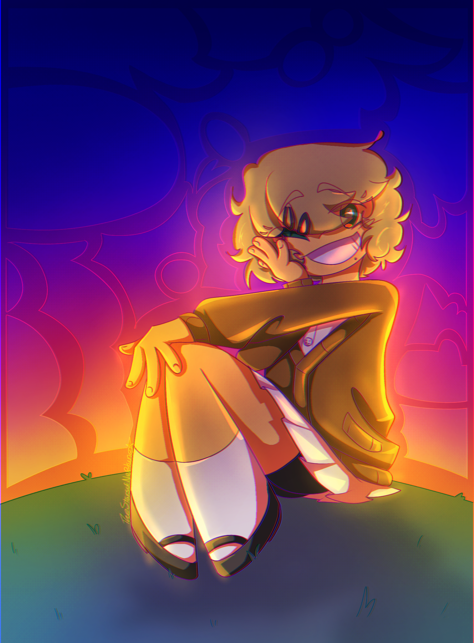 sunset - ibisPaint