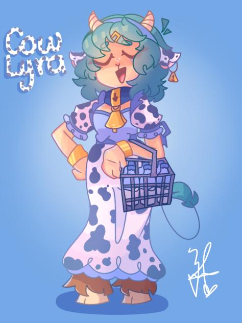 Skin for lyra, my bs oc