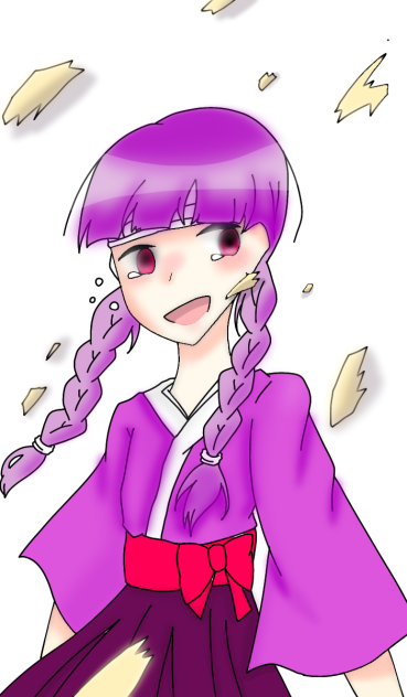満月さんの線画お借りしました！