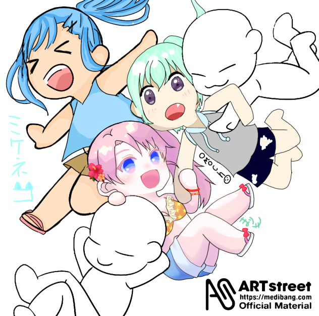 5人で合作★