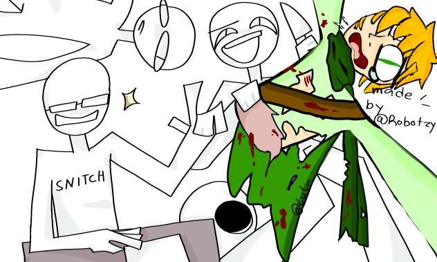 Join @Robotzy's Collab ,Fake blood!!!