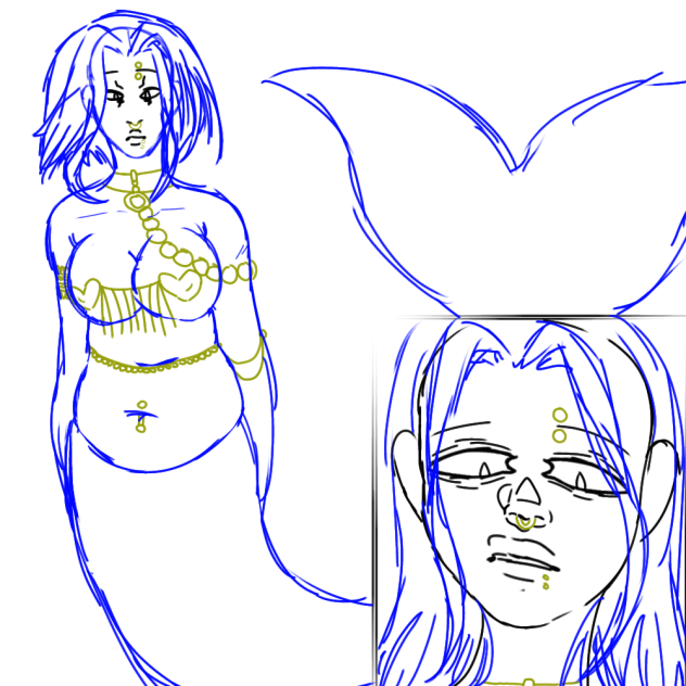 mermaid wip