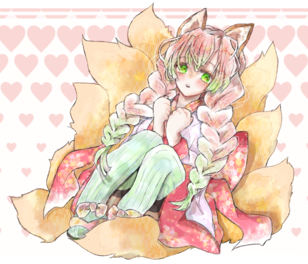 鬼滅の刃 みつりちゃん🍡🦊