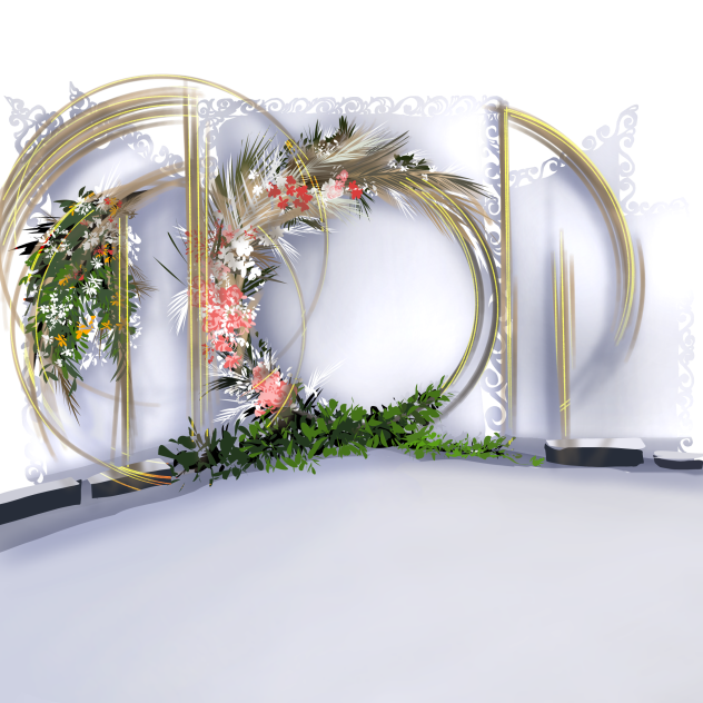 decoration wedding - ibisPaint