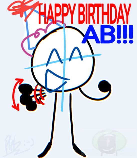 HAPPY BIRTHDAY AB!