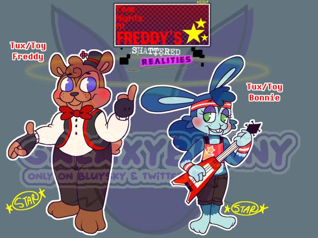 FNAFSR Toy Fred+Bon reworked