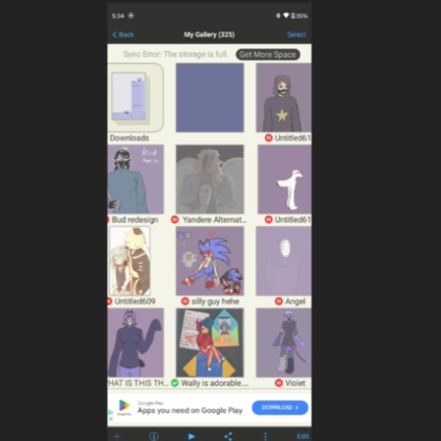 Canon BEN animation (WIP)