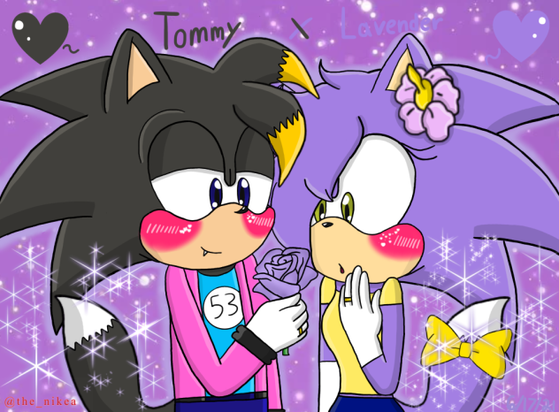 Tommy x Lavender (Tommavender) 🖤💜