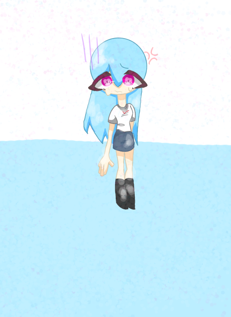 怒り（焦り)気味スカイちゃん