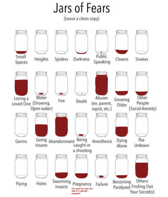 ✐And these are probably my fears...