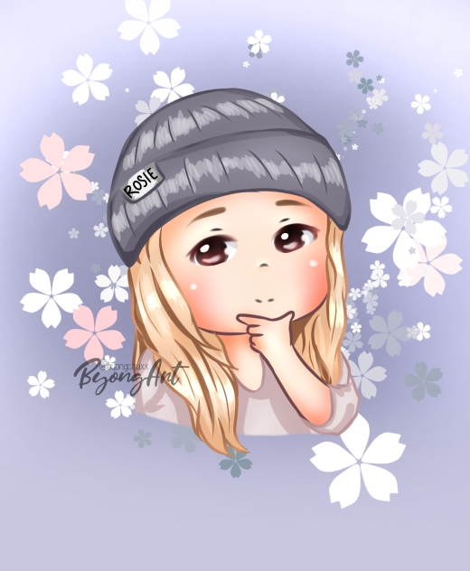 ROSÉ BLACKPINK FANART