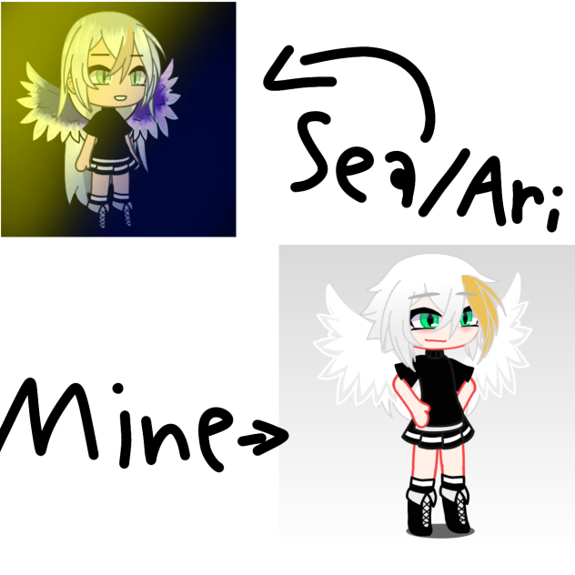 I Made Sea Foams OC!