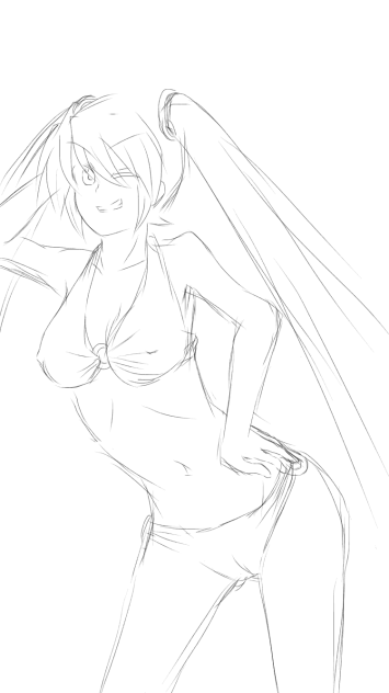 セクシーミクさん下書き
