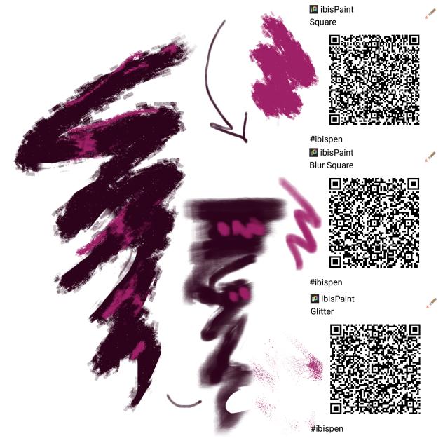 Brush Textures Square Blur