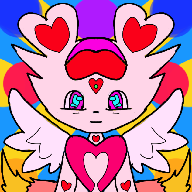Megalovelolavako the Cupid Pokemon