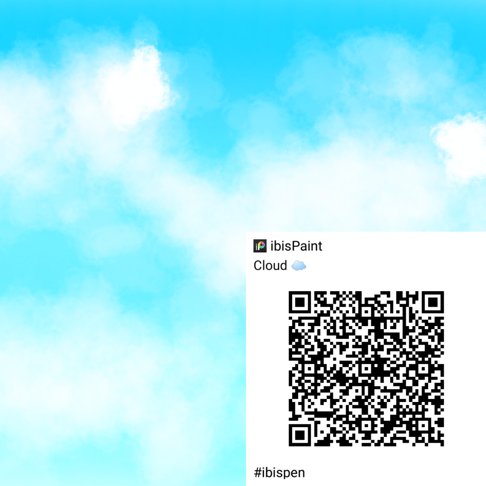 cloud ☁️ brush - ibisPaint