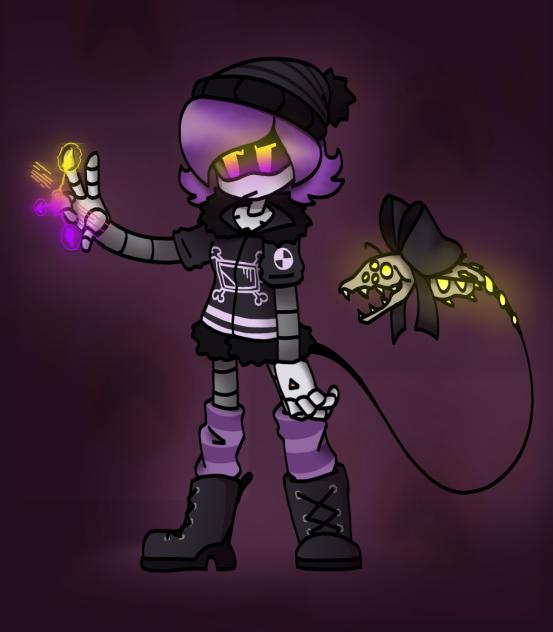Random ahh Uzi  ✨💜🤖🐦‍⬛💛✨