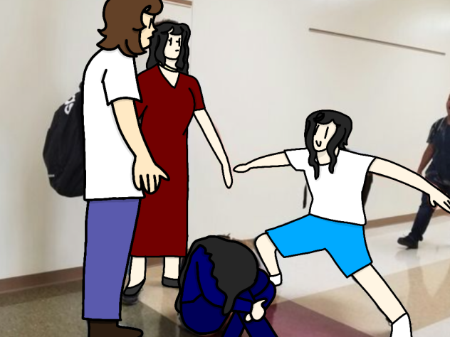 Kai and his family when he was 14