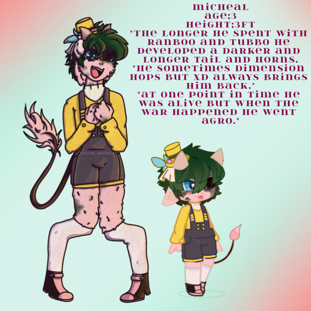 Micheal reference sheet