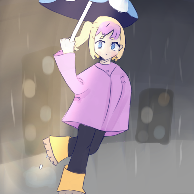 A day in the rain