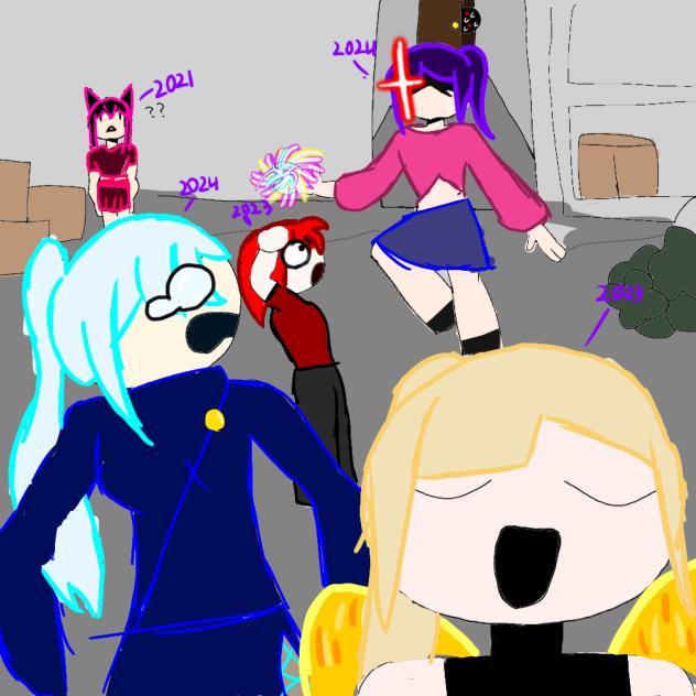 my oc over the years