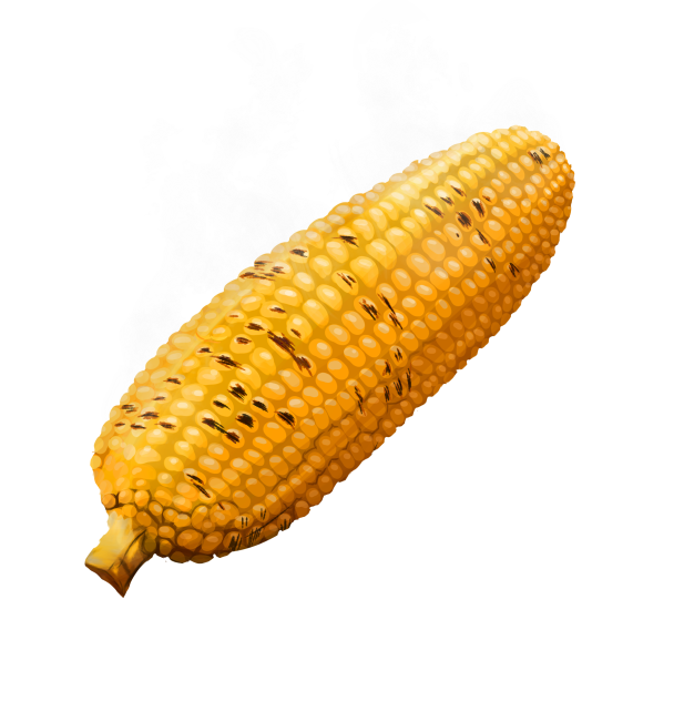 grilled corn