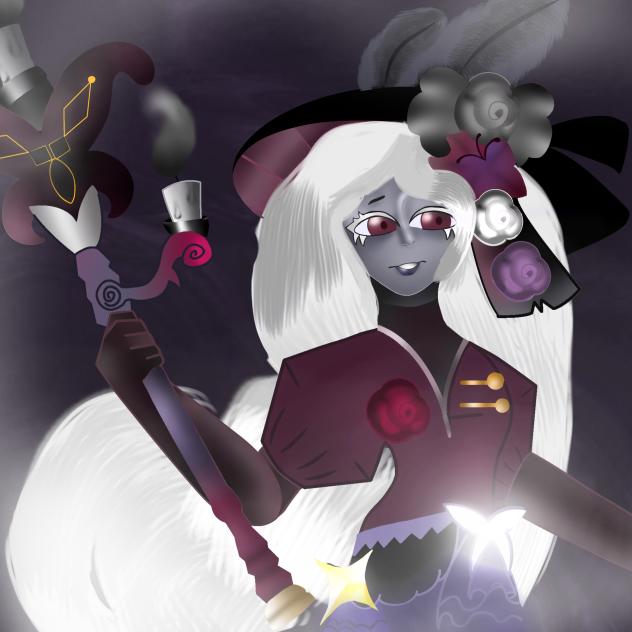 white lily costume