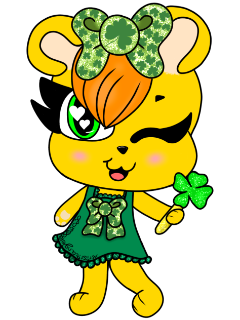 St Patrick’s Day Yellow Bear - Speedpain