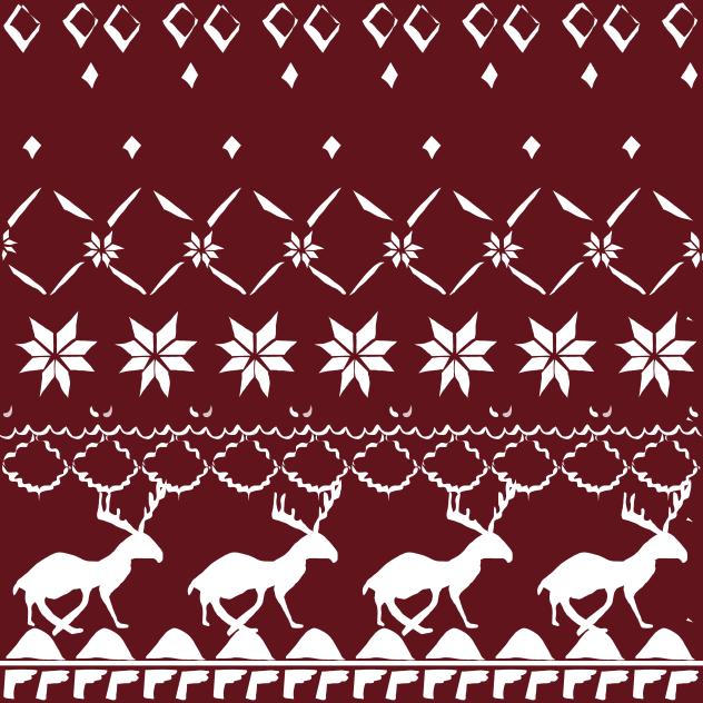 Traditional Sulburose norway pattern