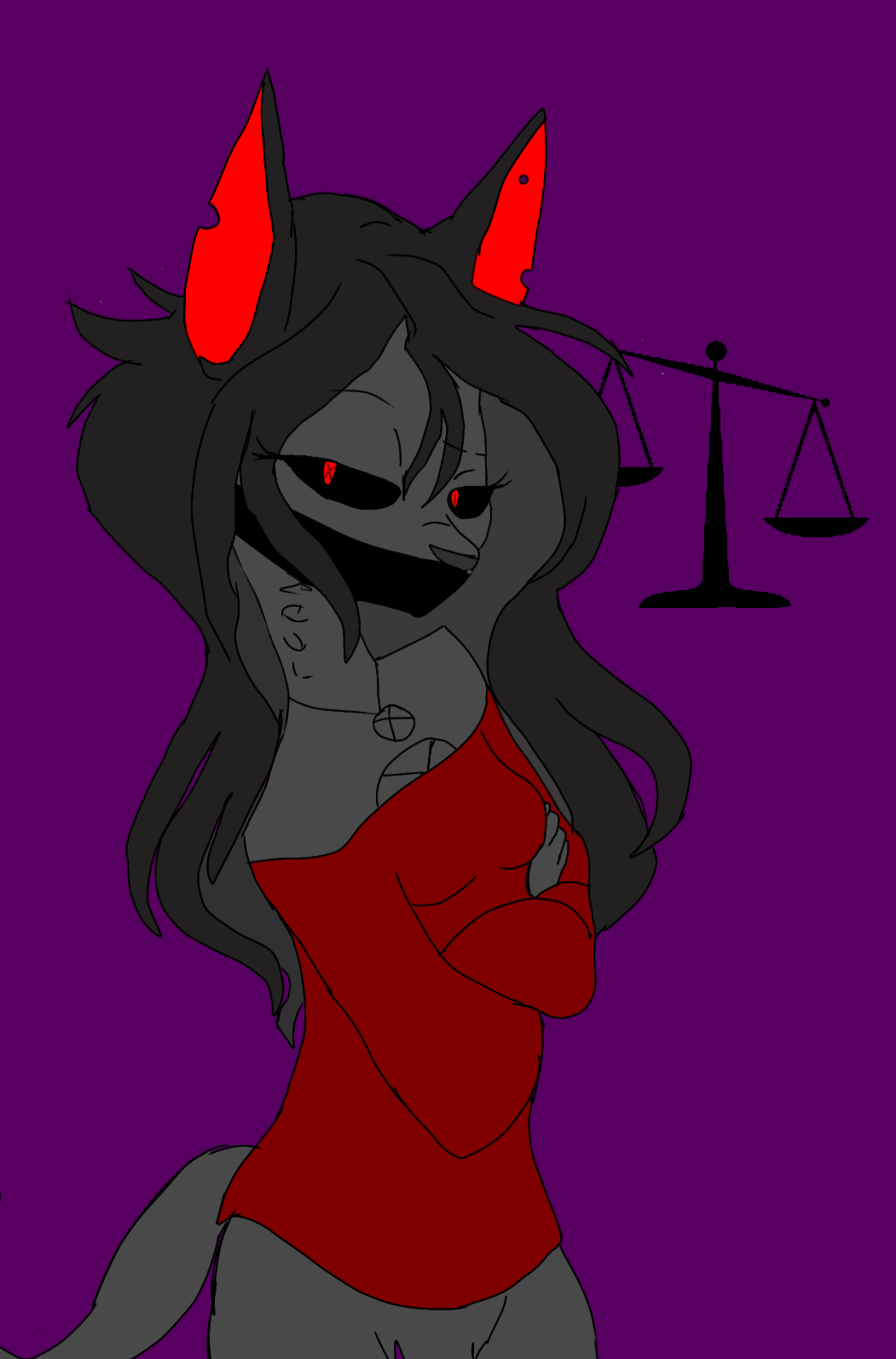 wolf of the Darkness - ibisPaint