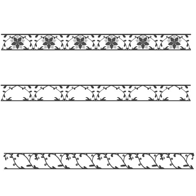 IBM4630 Plants Ornaments or laces6