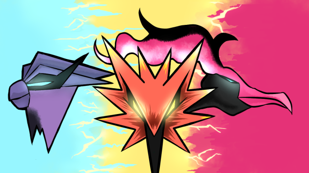 Galar legendary birds