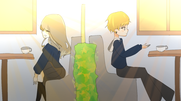 今書いてる小説のイラスト