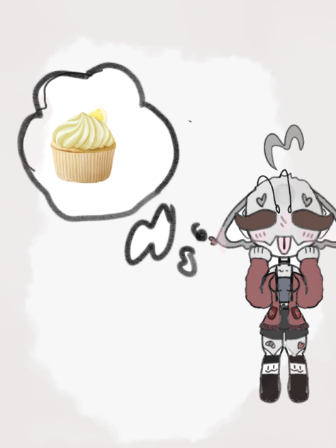 Lemon cupcakes - ibisPaint