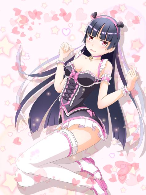 五更瑠璃(黒猫)ロリータ仕様