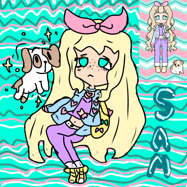 Sam (pastel girl 1)