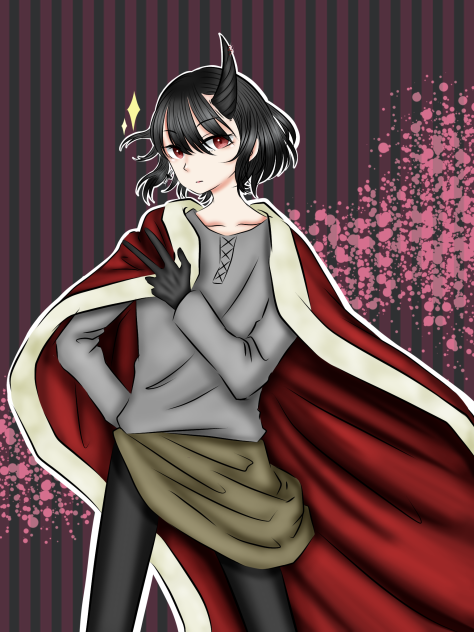 雨ノ河よるのさんへ〘魔王〙