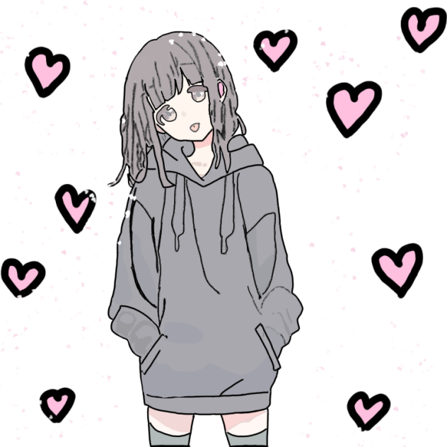 Cute kawaii anime girl