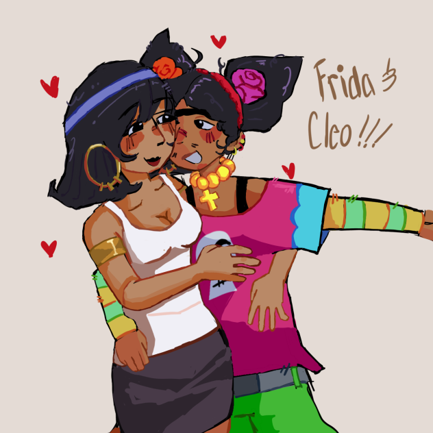 Frida and Cleo from clone high
