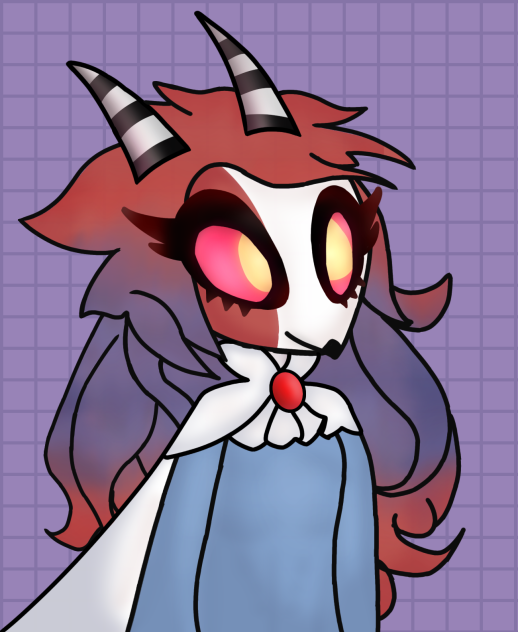 Hija de Blitzø × Stolas diseño