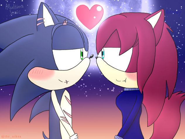Multi Sonic x Brandy (Sonandy) 💙🤎