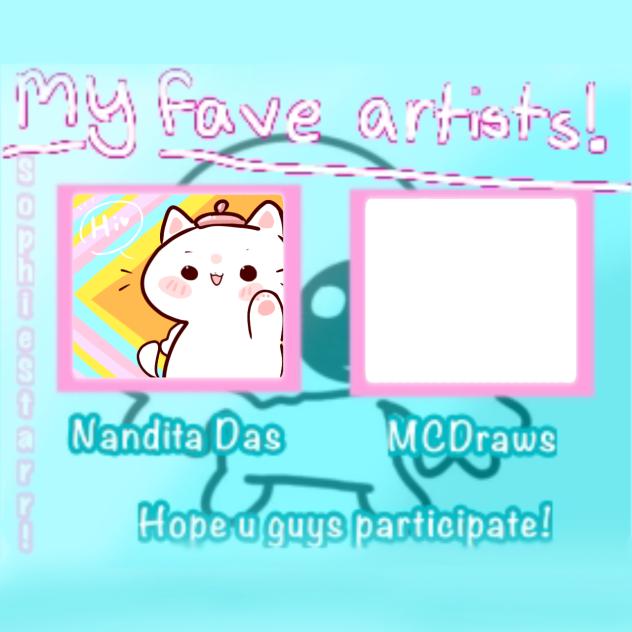 Sophie's Fav Artists!✨