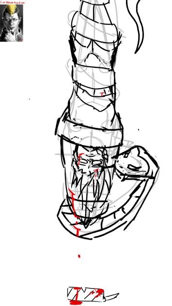 Axel wallpaper style TAKE 2 sketch