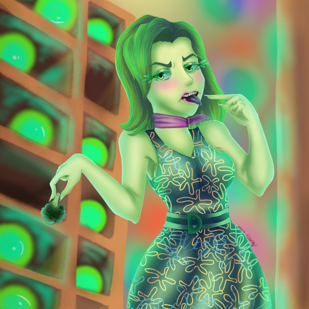 desagrado de intensamente