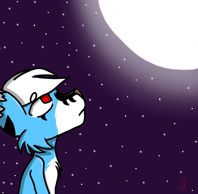 the moon - ibisPaint