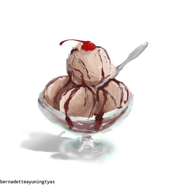 a ice cream - ibisPaint