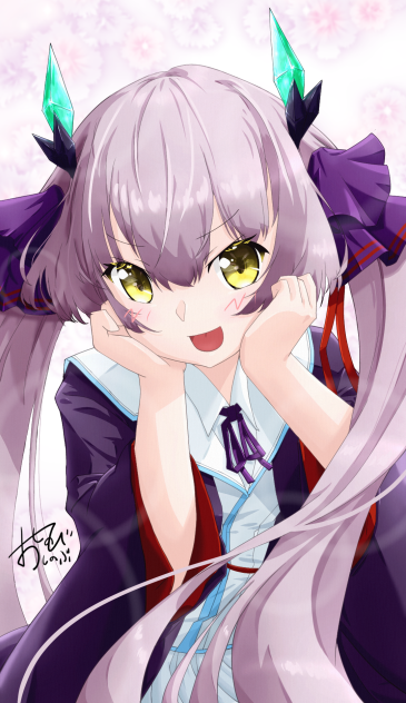 「かわいいって言うなっ」の本音の心　ひさめっち（ヘブバン）　背景編集