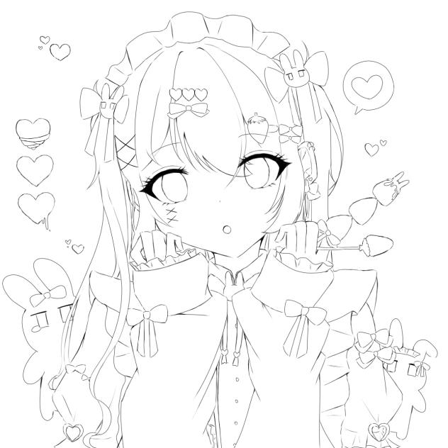 線画♡ - ibisPaint