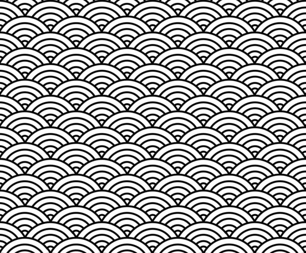 Seigaiha pattern